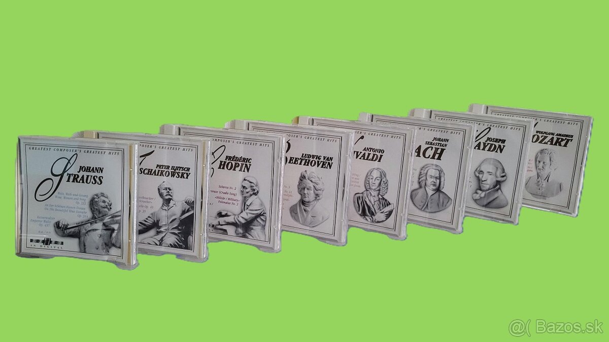 CD séria s klasickou hudbou