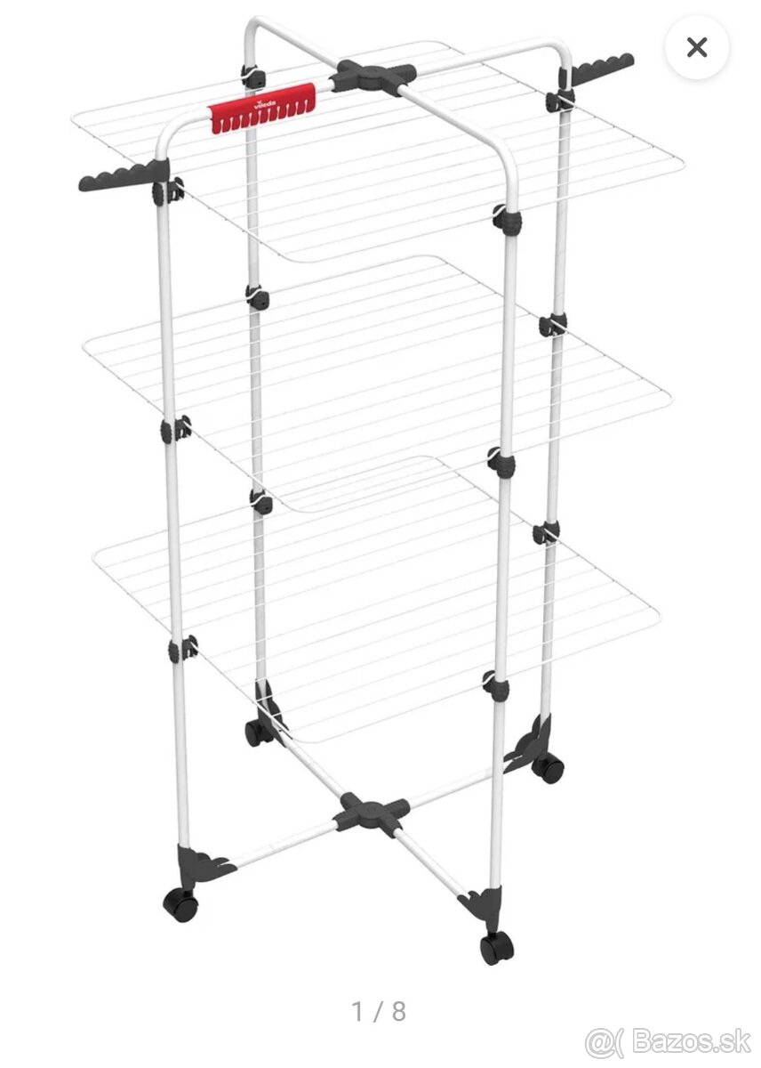 Sušiak na bielizeň Vileda Mixer 3 30m