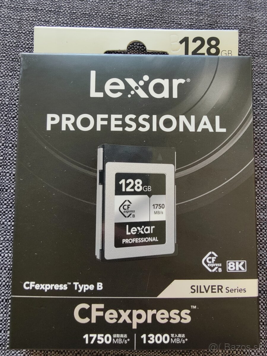 Pamäťová karta 128 GB Lexar Professional