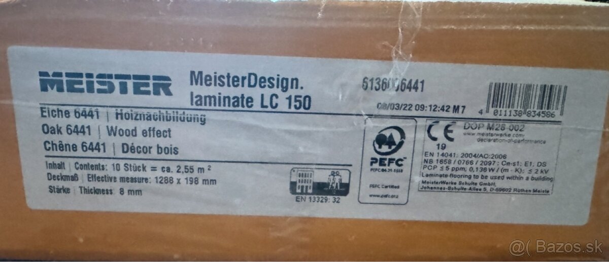 Kvalitné laminátové parkety MEISTER