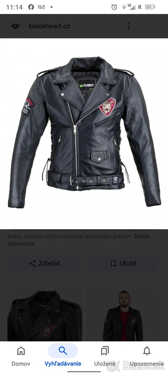 Kožená bunda W-Tec Perfectics