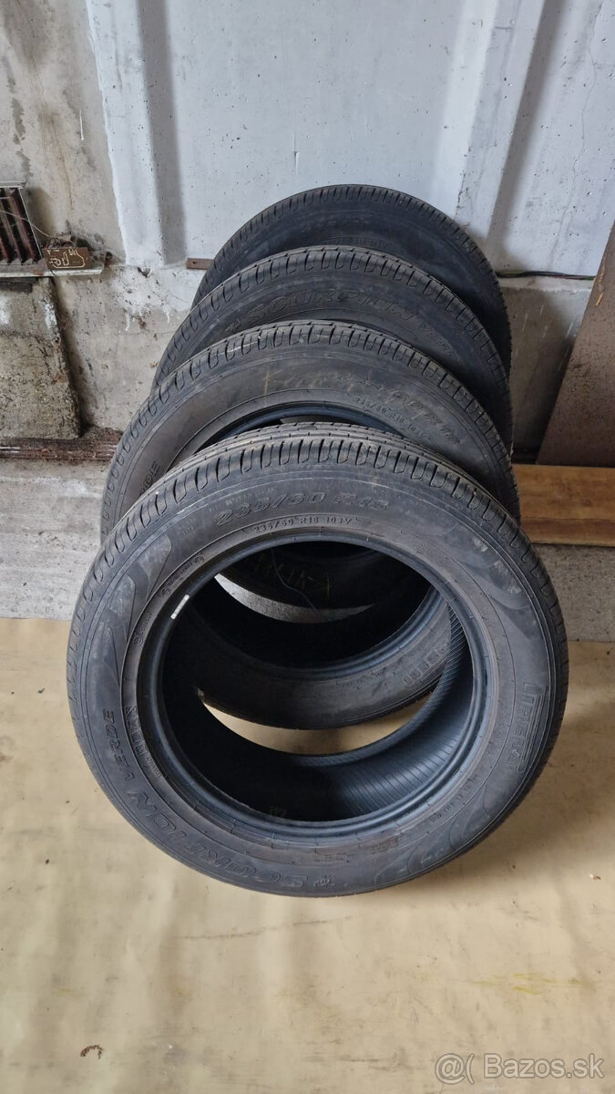 Letné pneumatiky Range Rover