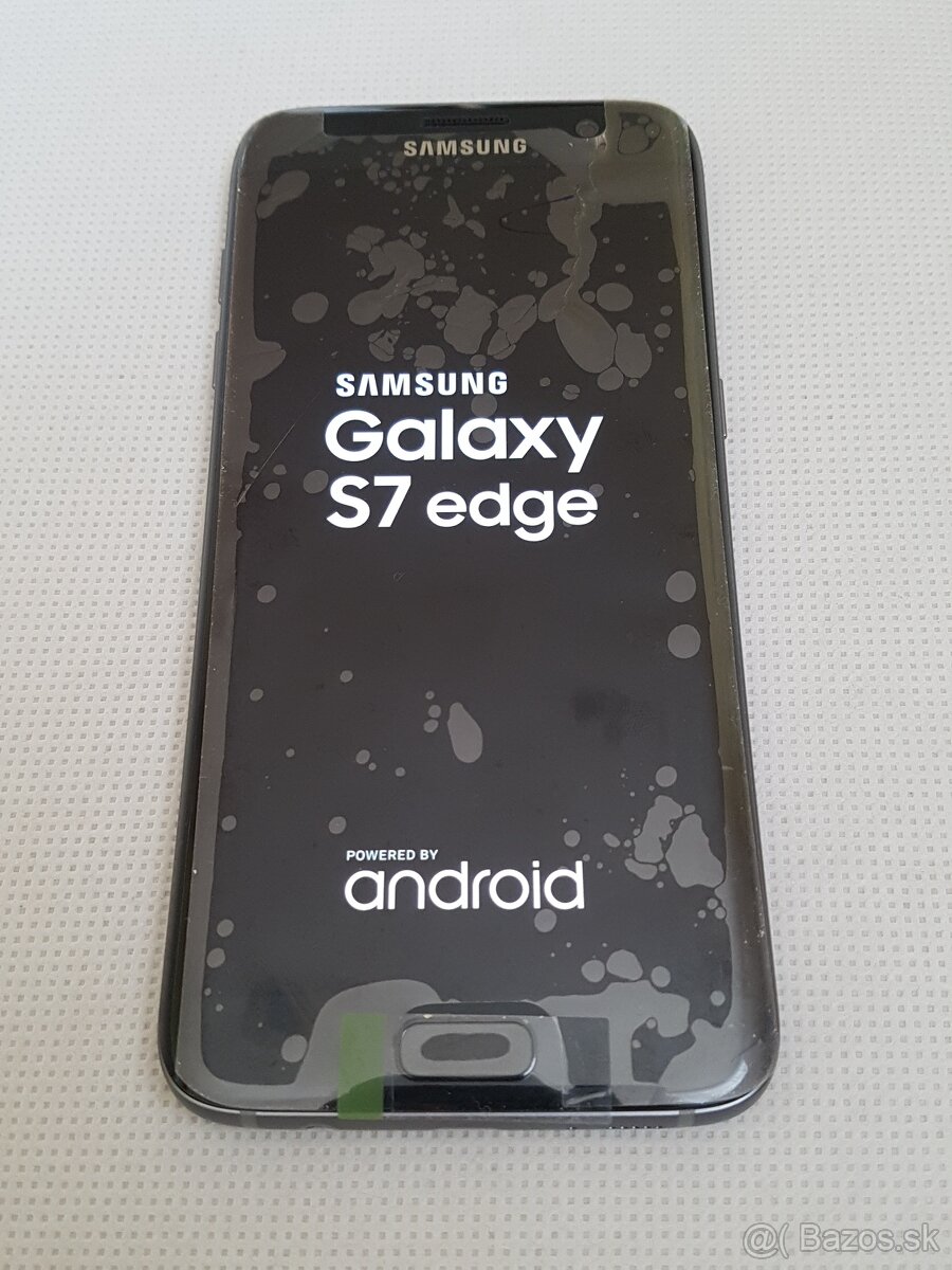 Samsung S7 Edge Black 4 GB Top stav