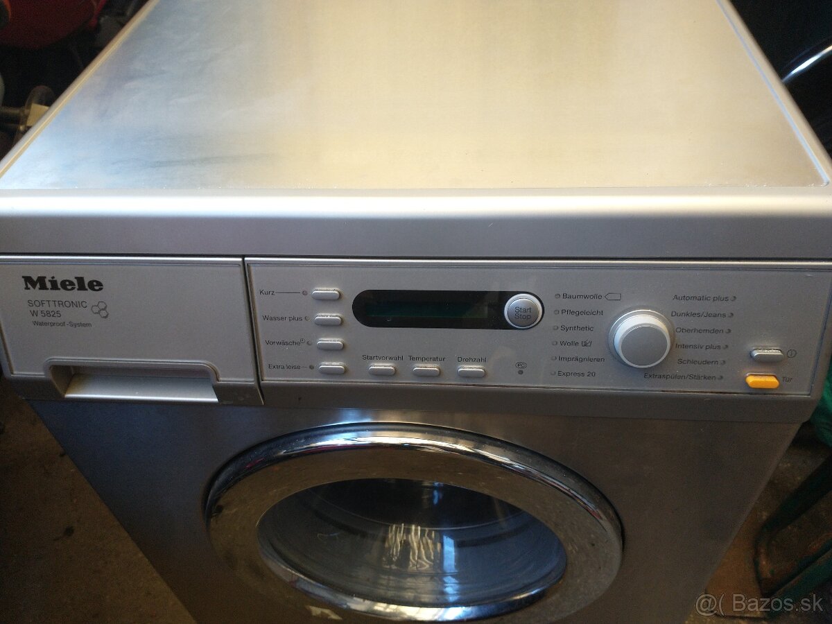 Predam nerezovu pracku miele w5825 WPS