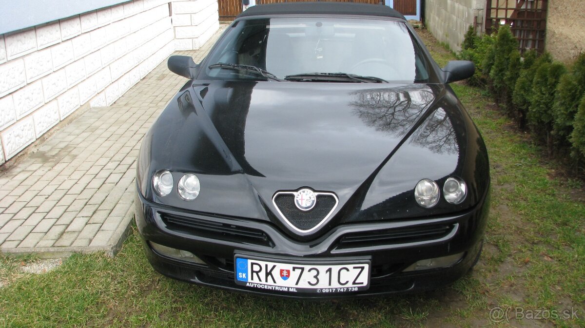 Alfa Romeo Spider, 1,8 benzín, r. 1998