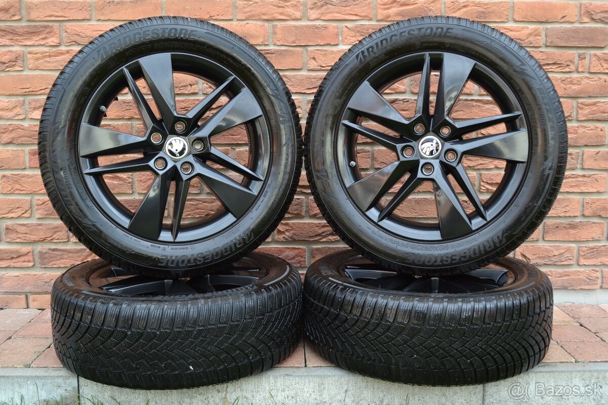 5x112 R17 Zimna sada Skoda Superb 3 + 215/55 R17