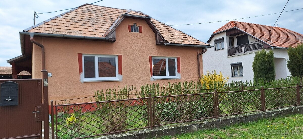 Na predaj: Udržiavaný rodinný dom po čiastočnej rekonštrukci
