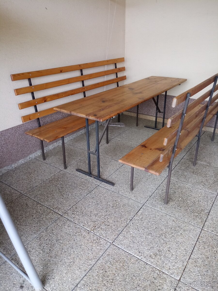 Predám záhradné terasove sedenia