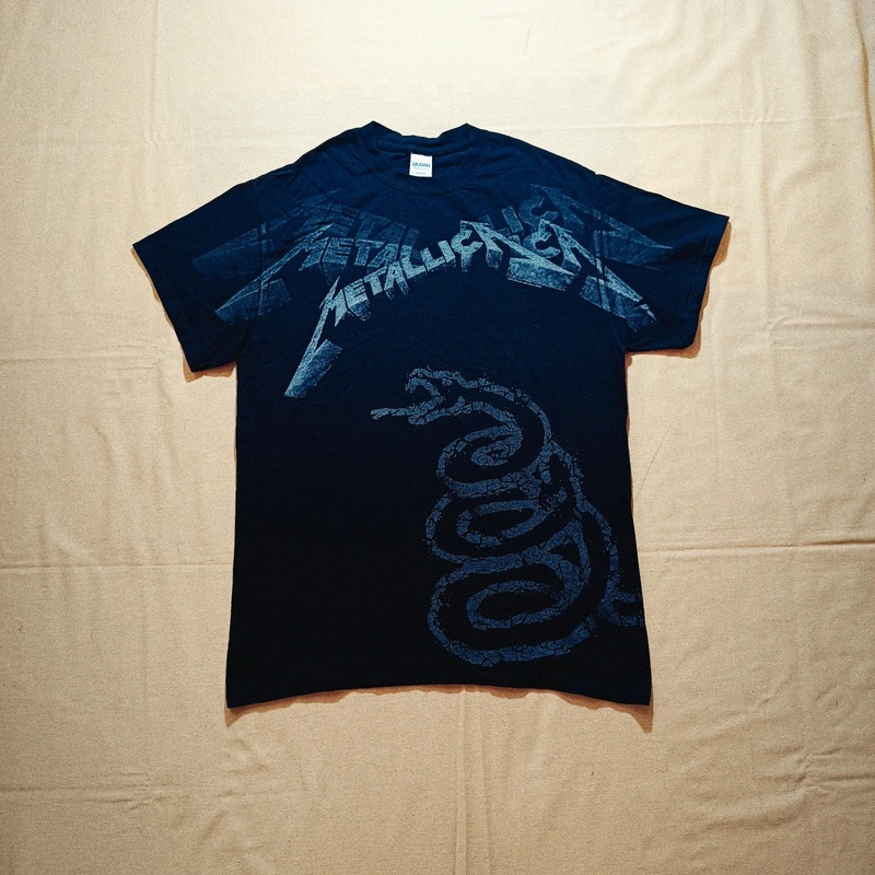 Metallica The black album 1991 čierne tričko s potlačou M