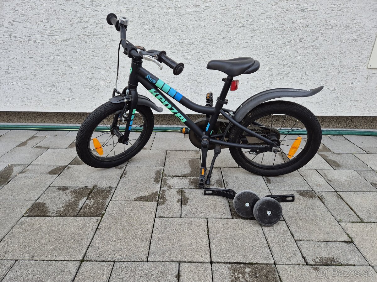 Predám detský bicykel zn.Kenzel, veľkosť 16