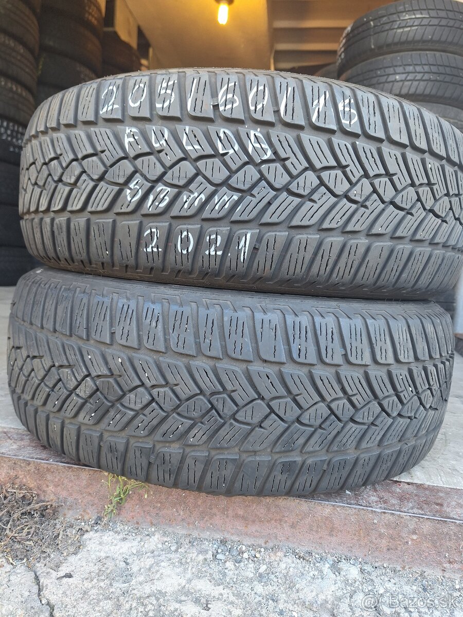 205/60/R16 zimné 2ks Fulda