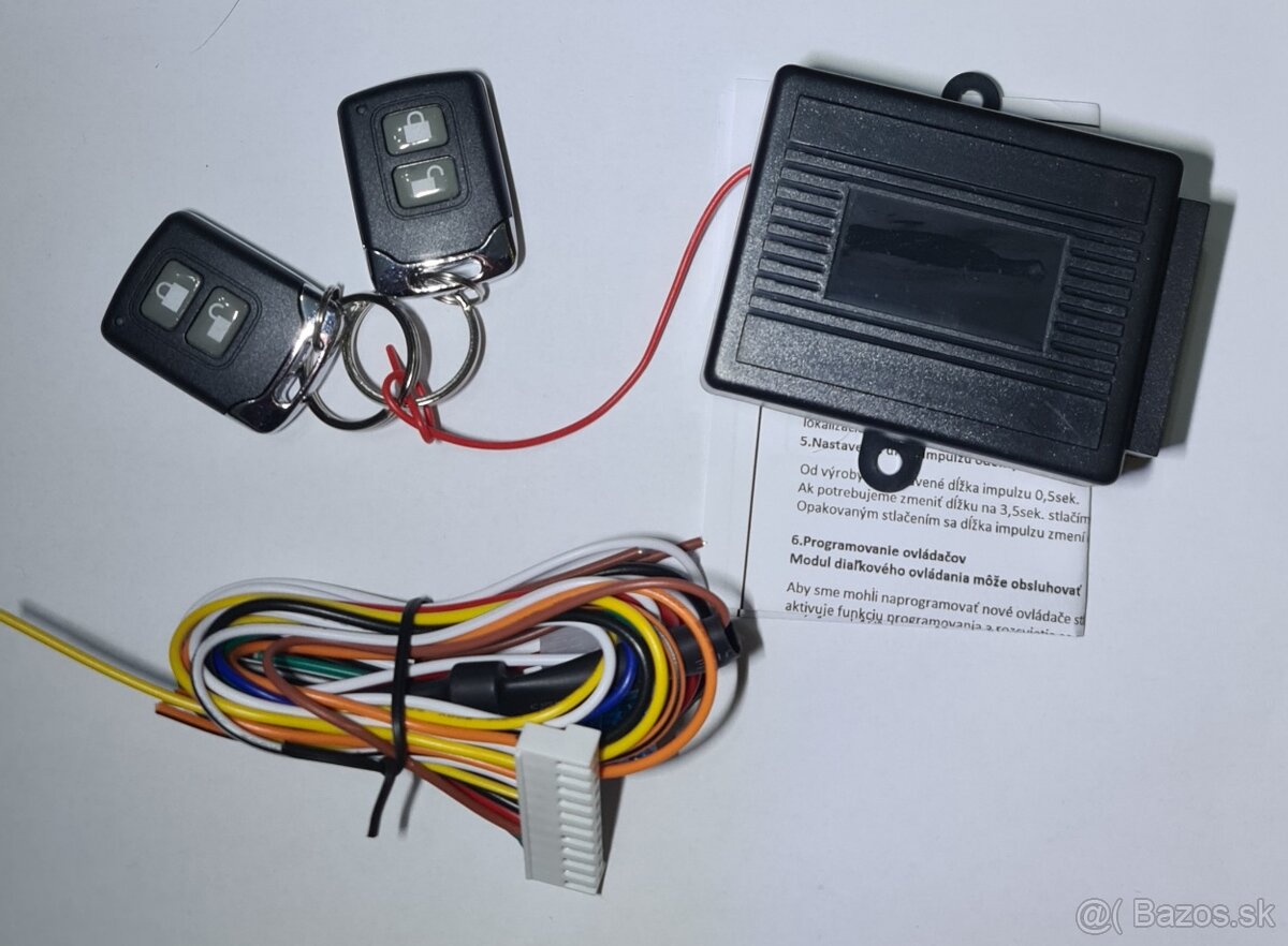 Diaľkové ovládanie k centrálu