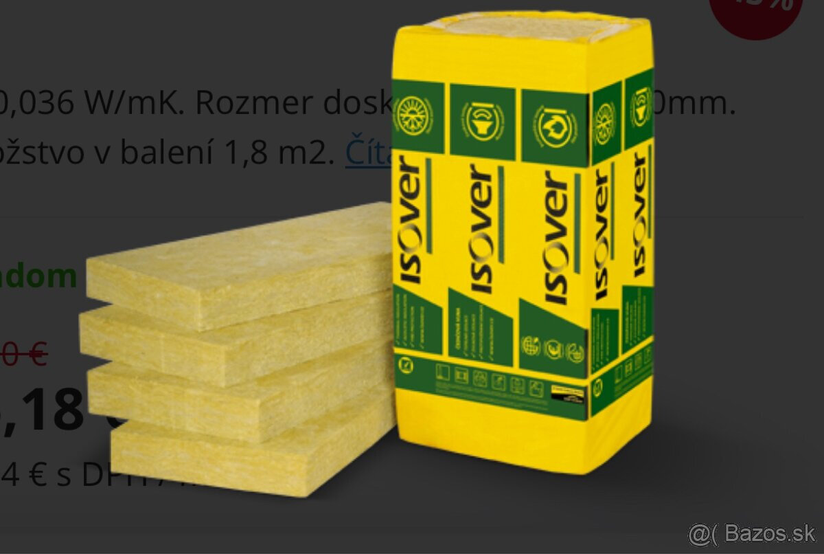 ISOVER TF Profi - hrúbka 100 mm