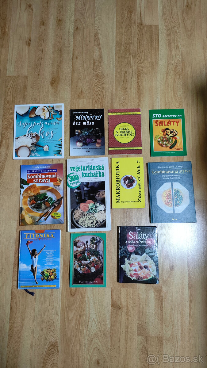 Rôzne kuchárky / kuchárske knížky na predaj