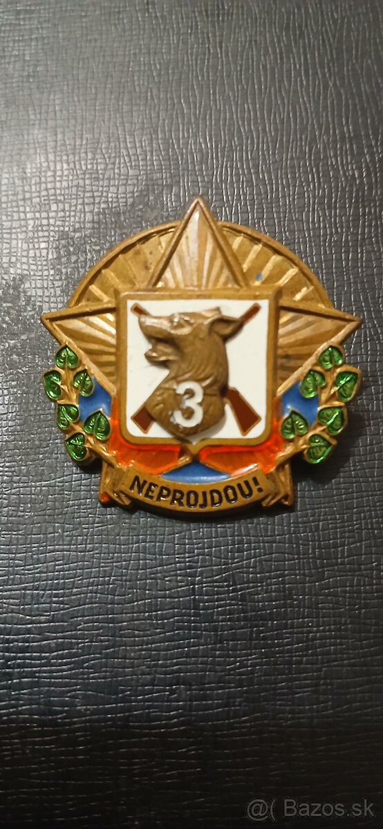 odznak pohranična straž