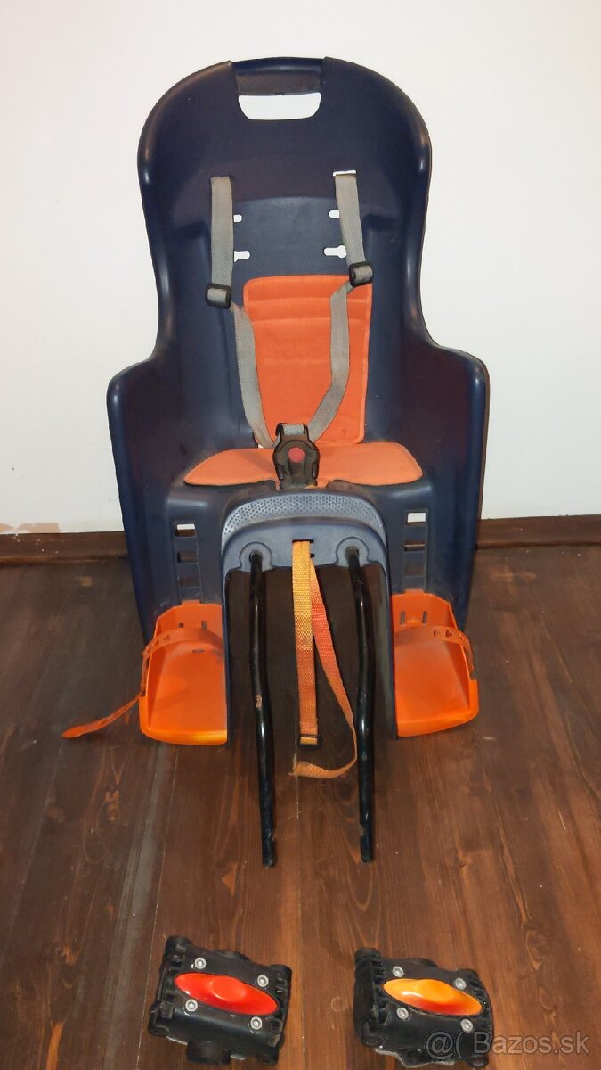 Detská sedačka na bycikel do 22kg