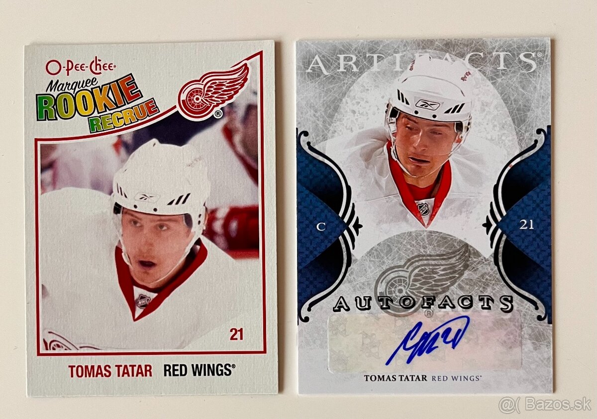 Hokejové kartičky - TOMÁŠ TATAR v NHL na PREDAJ.