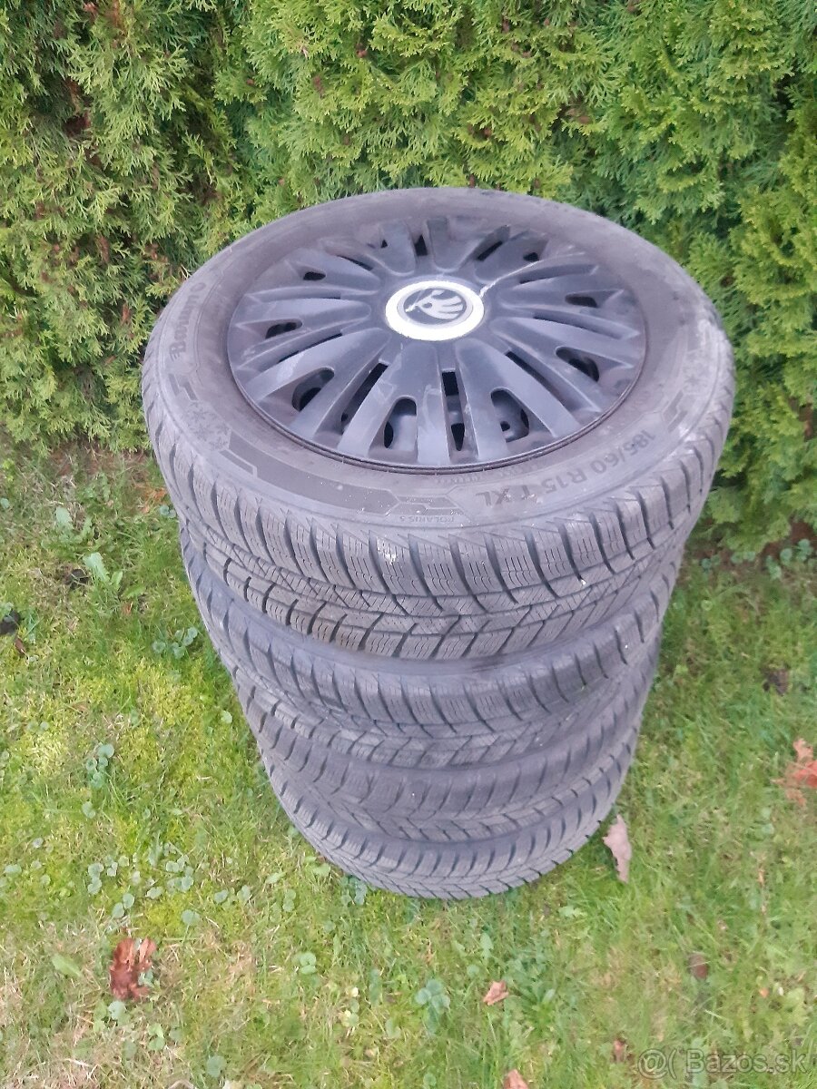 185/60 R15 Zimné pneumatiky Barum Polaris5 4 kusy