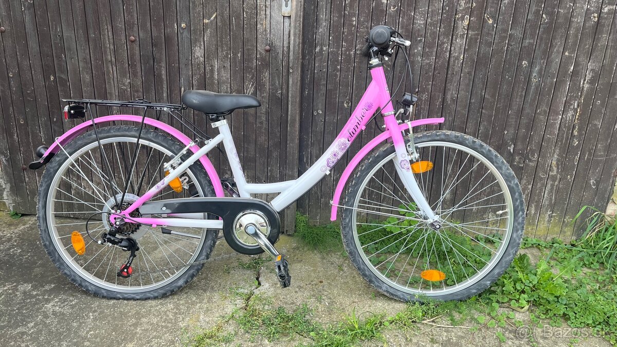 Detský dievčenský bicykel