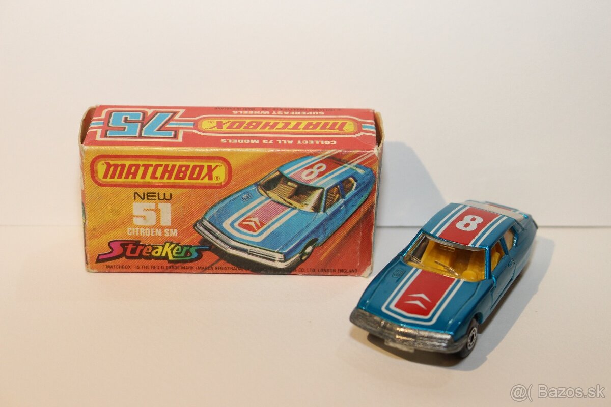 Matchbox SF Citroen S.M. - streakers