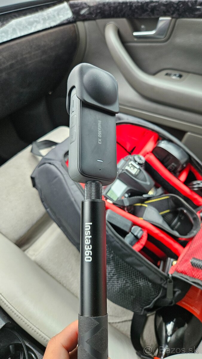 Insta 360 x3 + držiak na auto