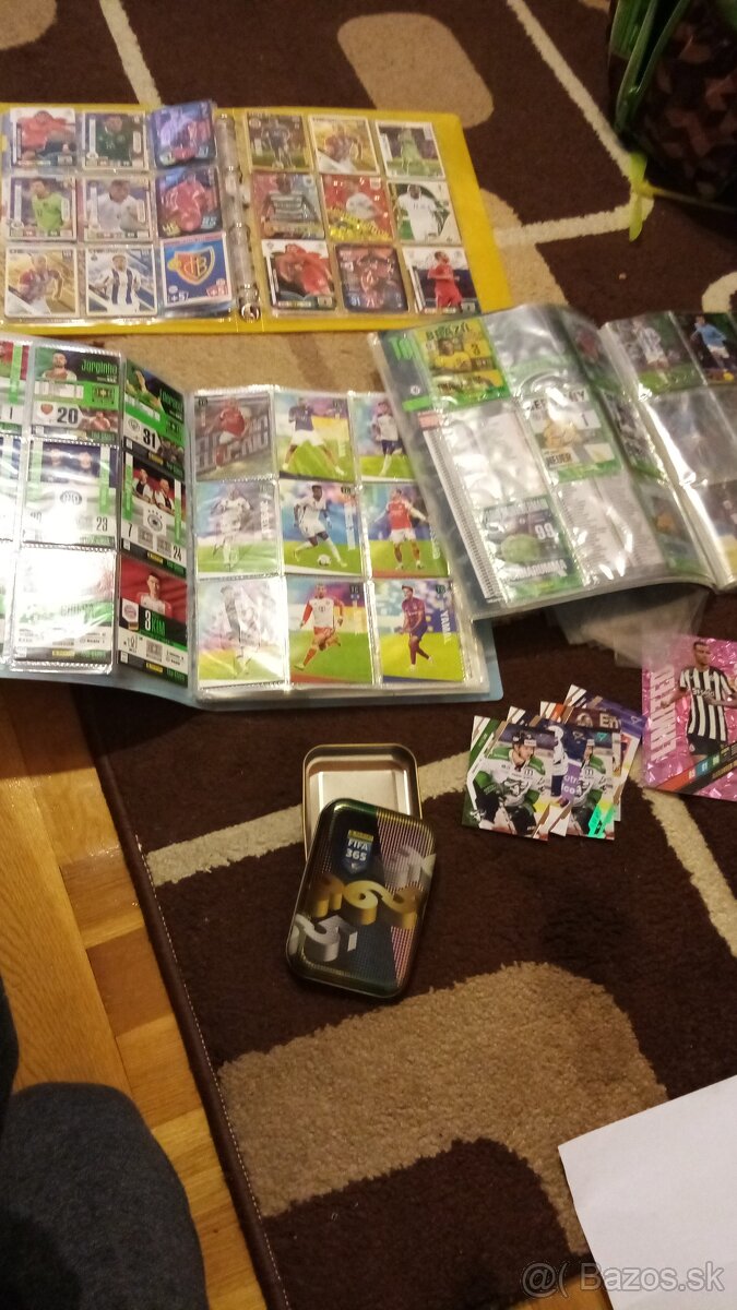 Karty futbalové, minecraft, fortnite