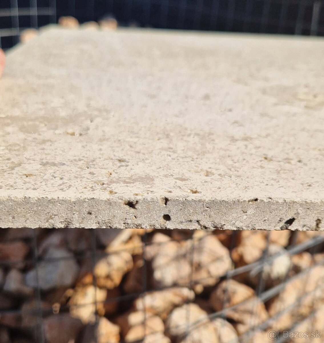 🔻Prírodná travertínová dlažba NUT 🔻