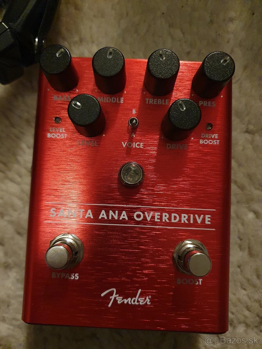 Predám Fender Santa Ana Overdrive Pedál