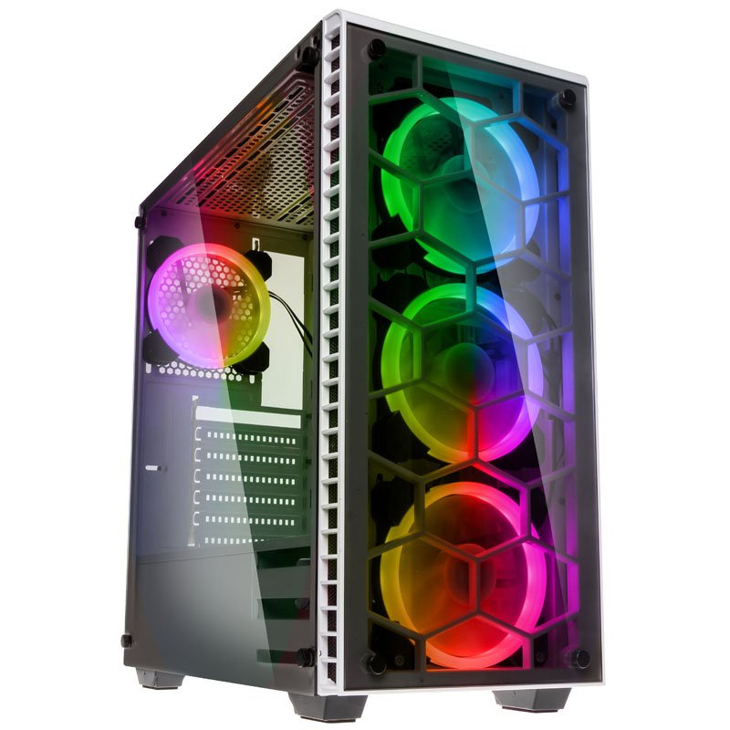 Kolink Observatory White + 750w Asus Prime Gold
