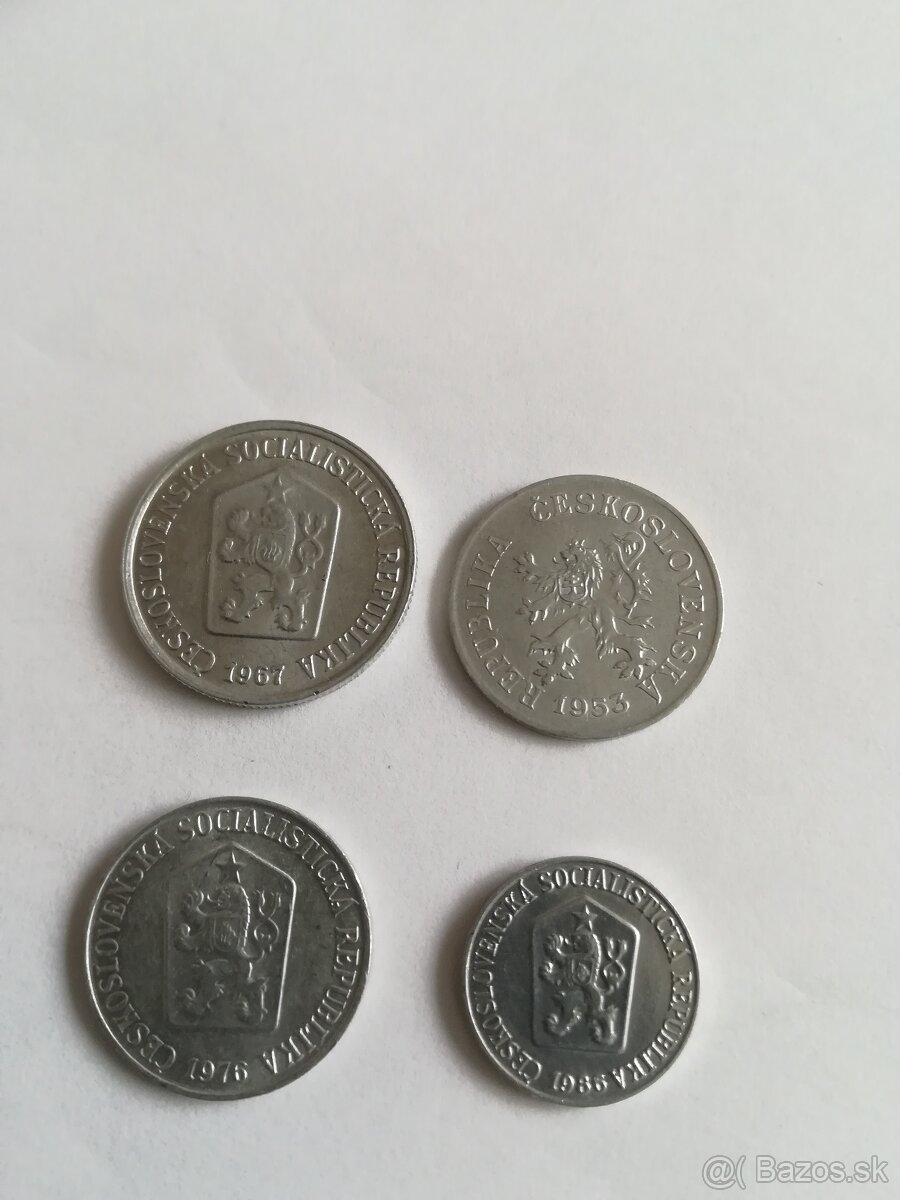 10 h, 5h,1h halierov ČSSR