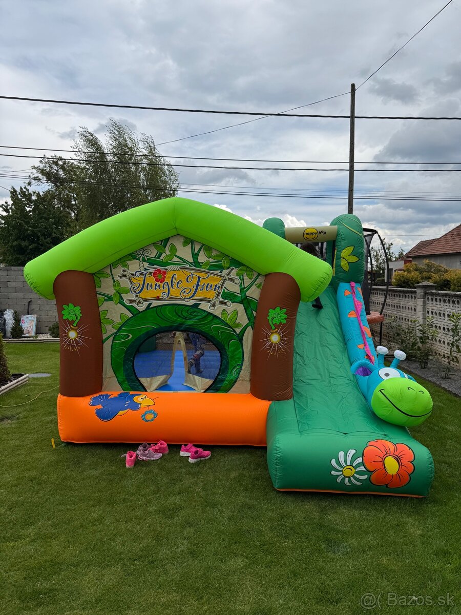 Skákací hrad Happy Hop vesela džungla