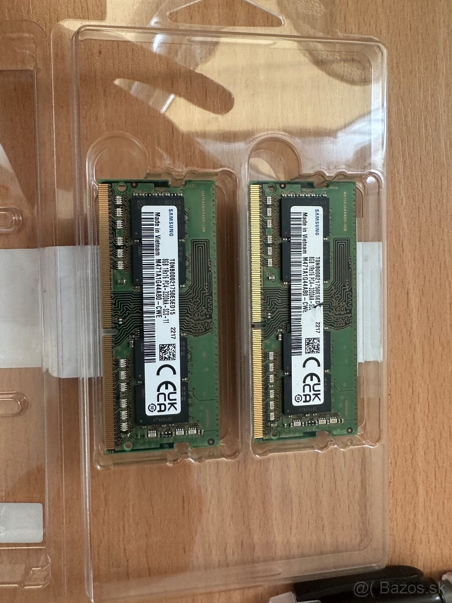 Pamäť RAM do NB Samsung M471A1K43EB1-CWE 8GB 3200MHz DDR4