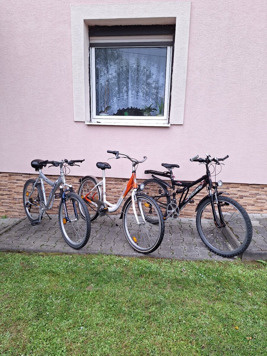 Predám horské bicykle
