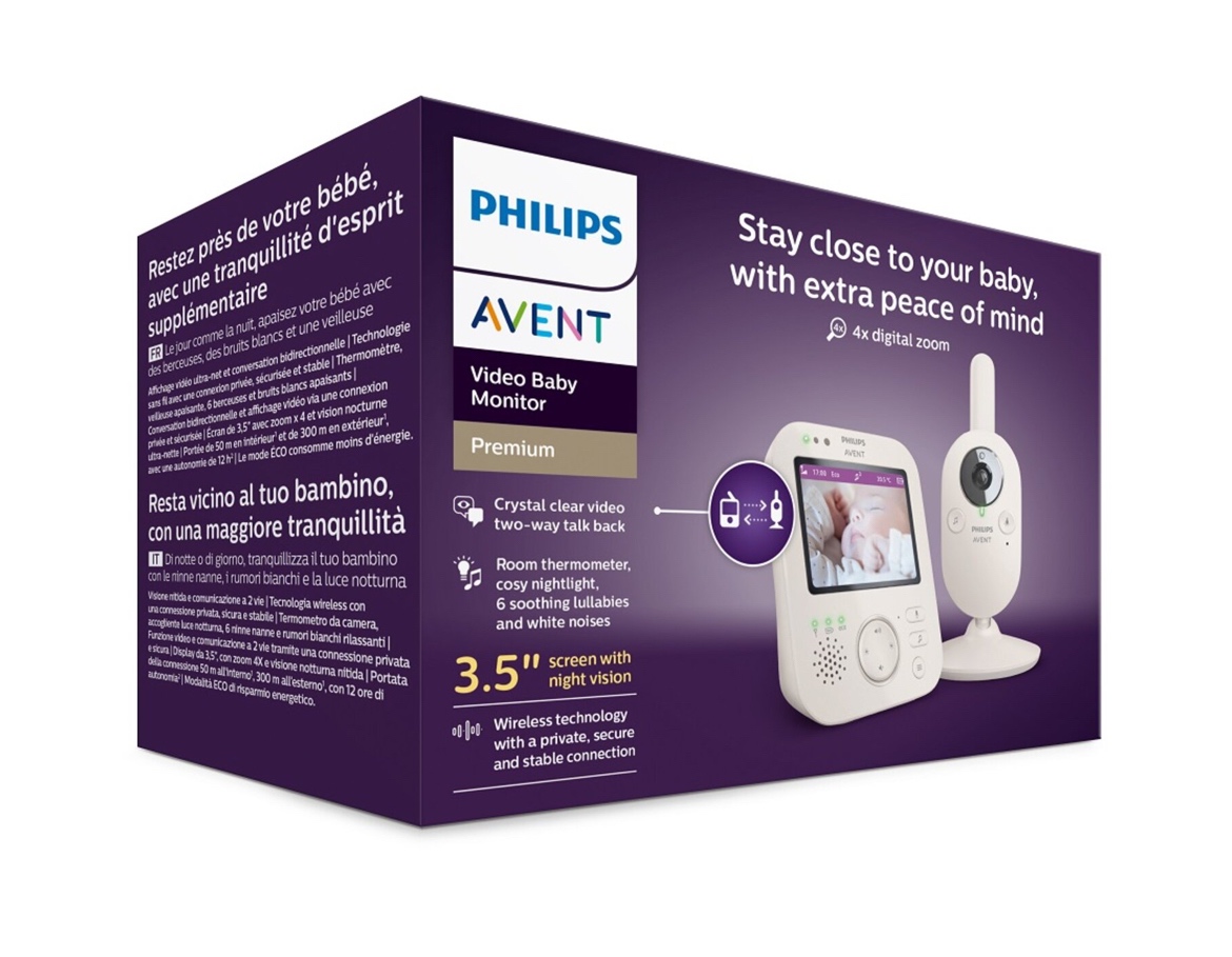 Philips AVENT Pestúnka detská video SCD891/26