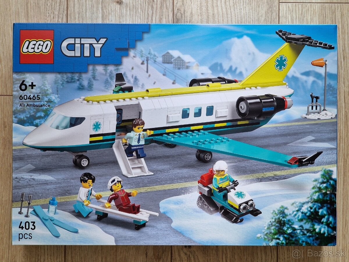 Lego City 60465 Lietadlo záchranárskej služby (Air Ambulance