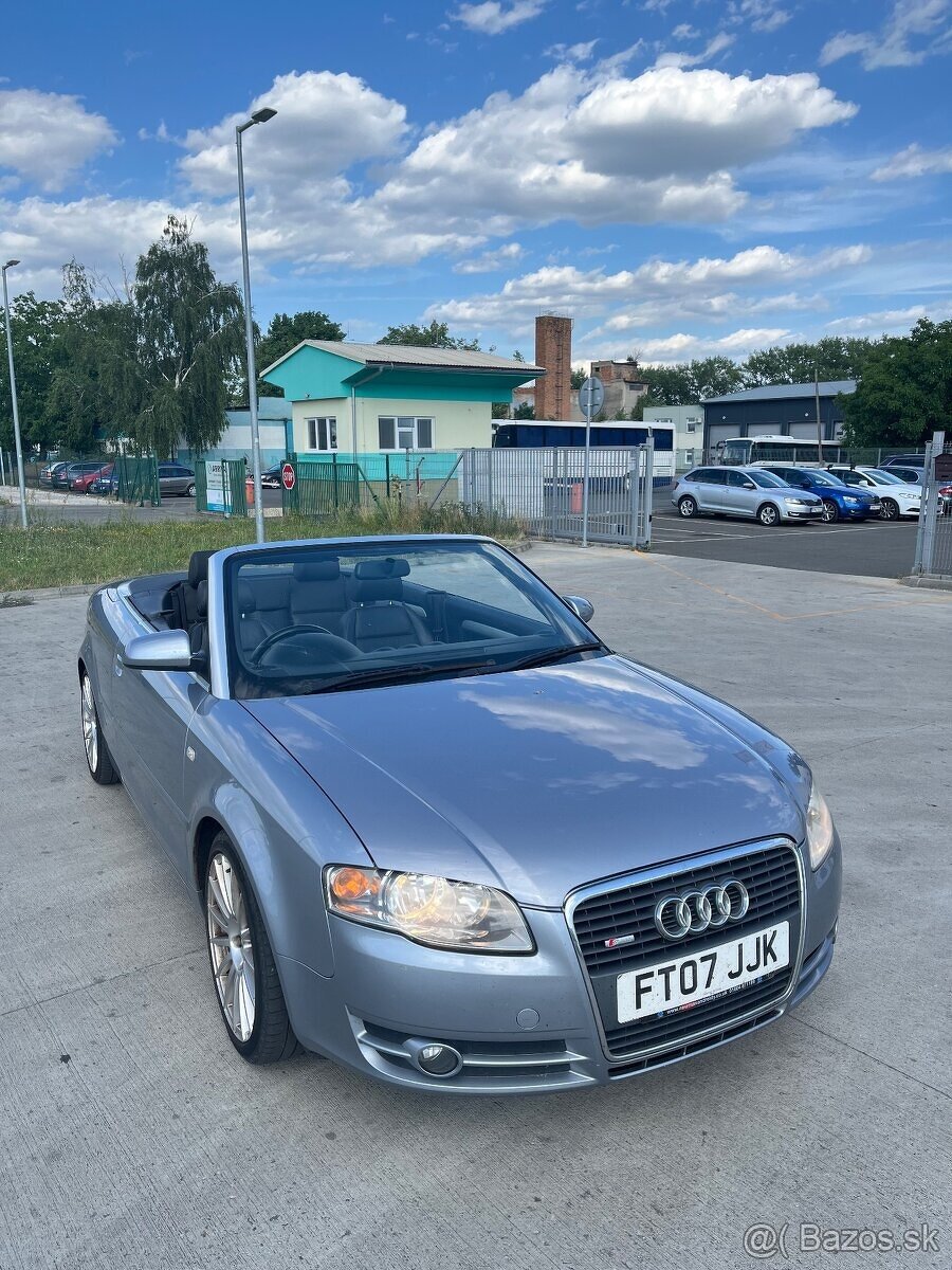 Predám Audi A4 2.0tdi 103kw Sline Cabriolet