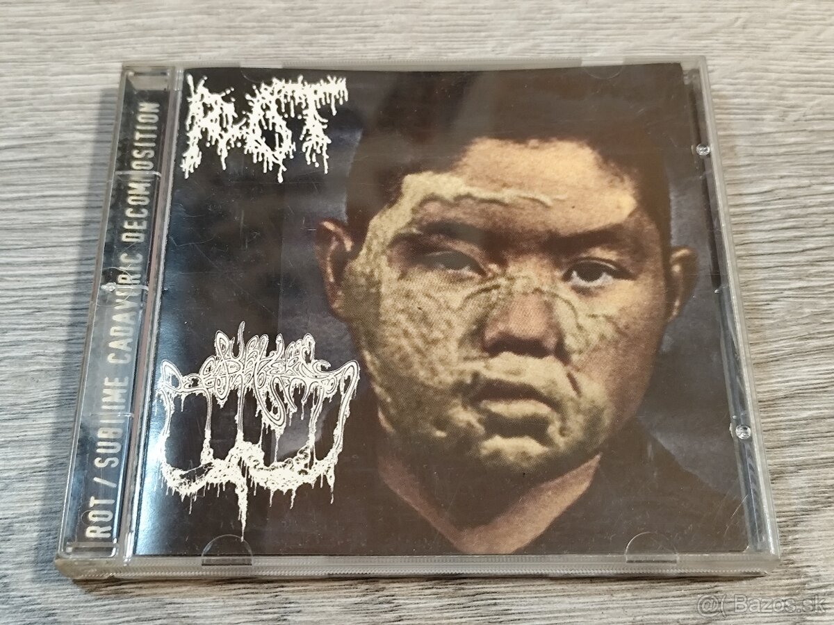 ROT/SUBLIME CADAVERIC DECOMPOSITION - 1998 split CD