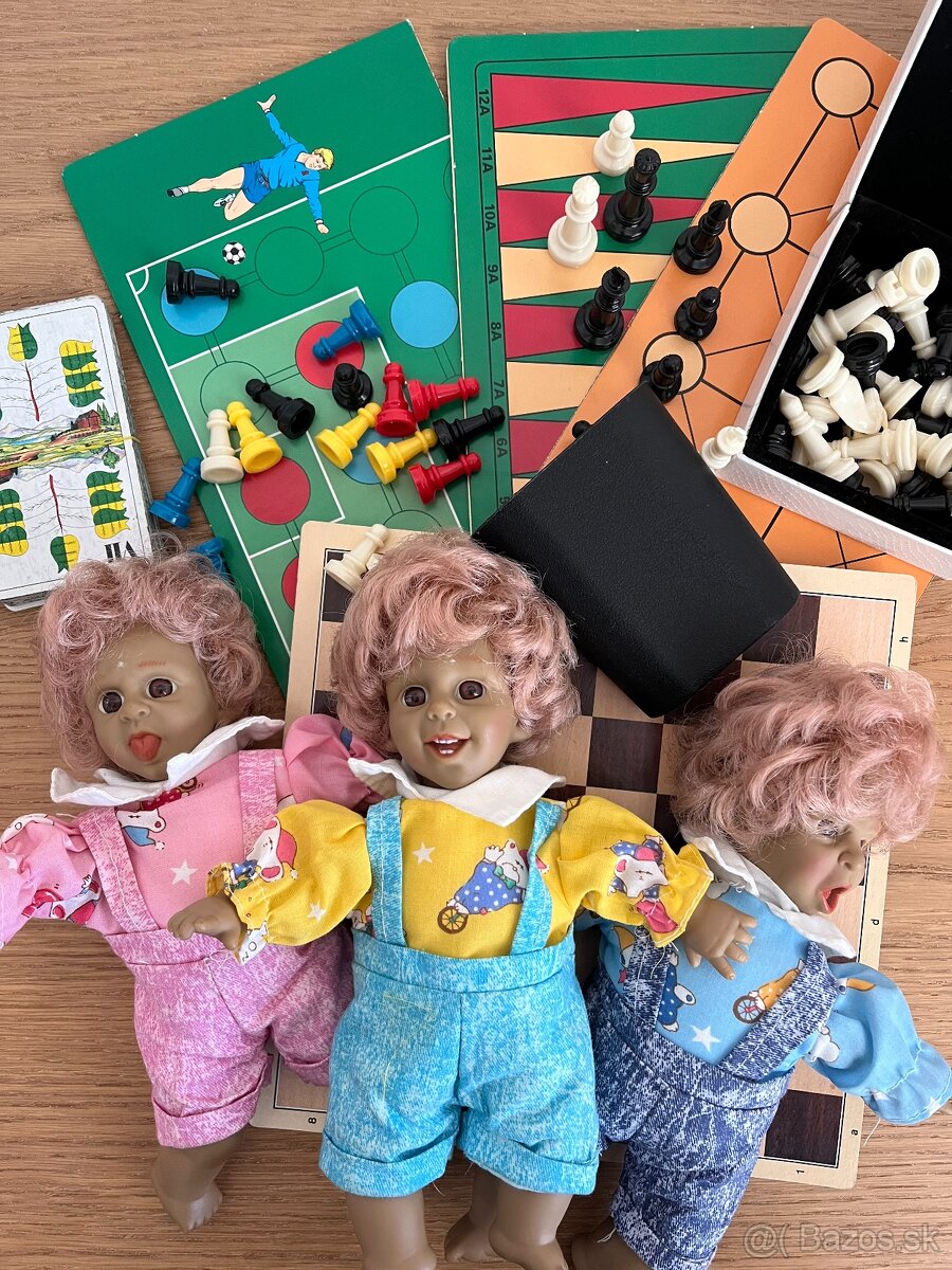 Bábiky a spoločenské hry