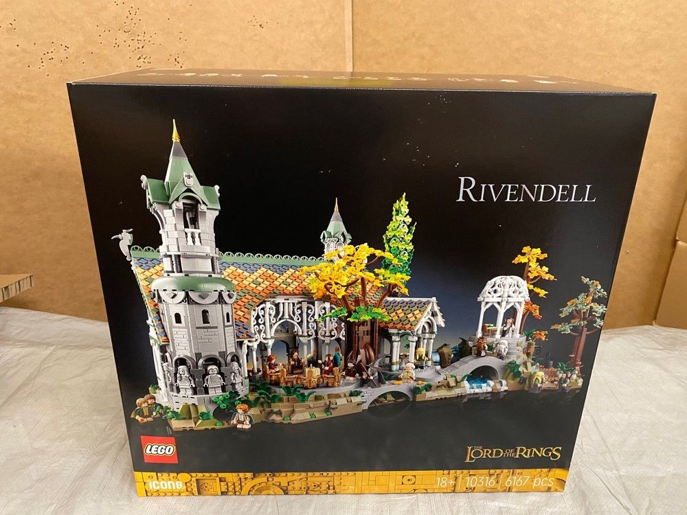 Predám LEGO Pán prsteňov: Roklinka - nové, nerozbalené