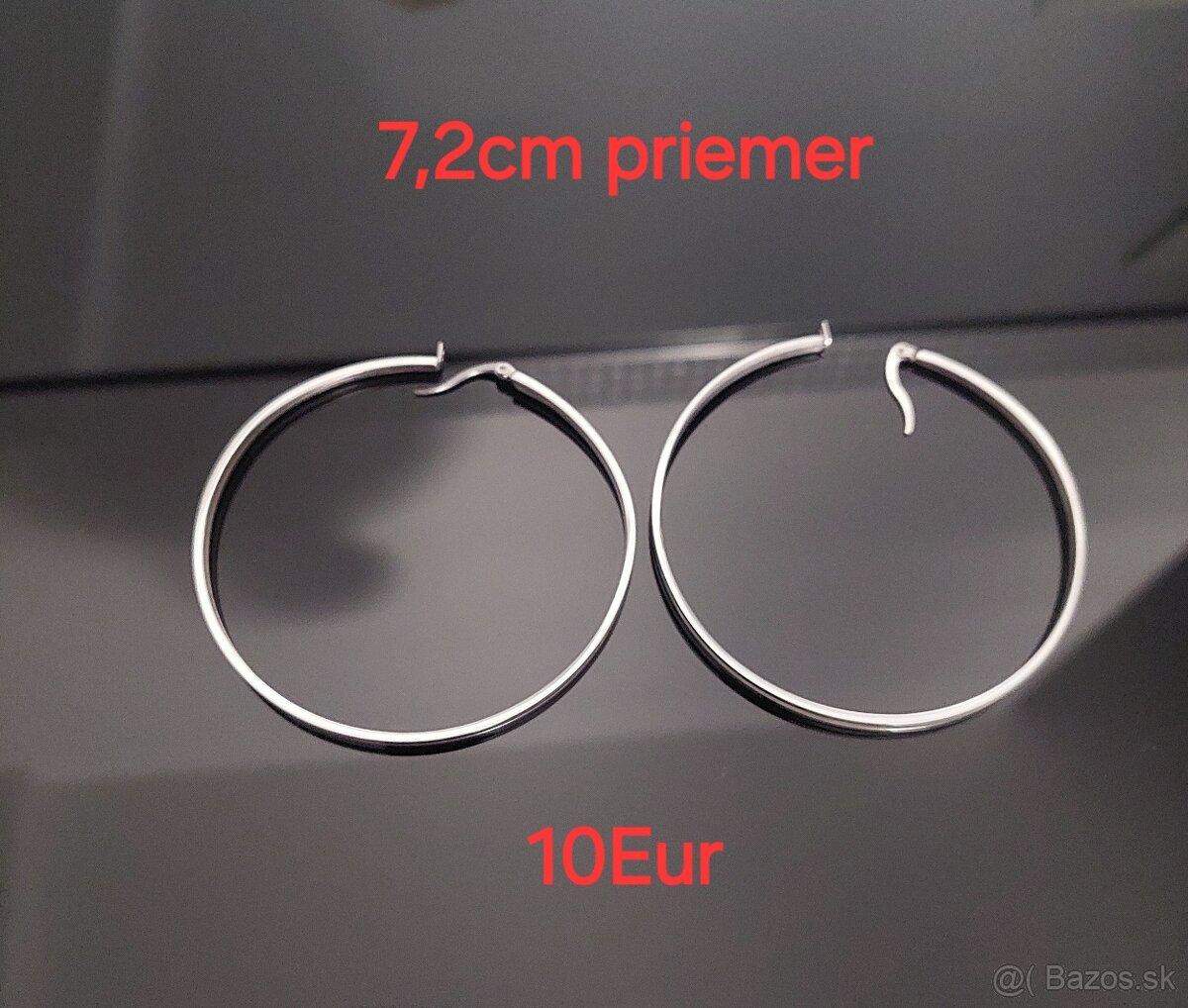 Náušnice chirurgická oceľ