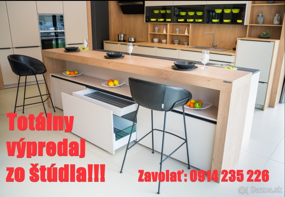 Totálna likvidácia z kuchynského štúdia