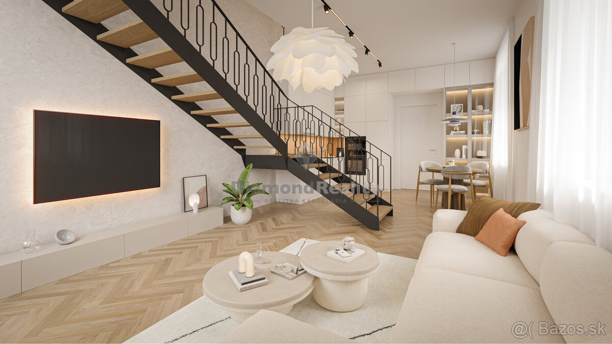 REZIDENCIA MOYZESOVA | 2 IZBOVÝ BYT MEZONET DOKONČENÝ V ŠTAN