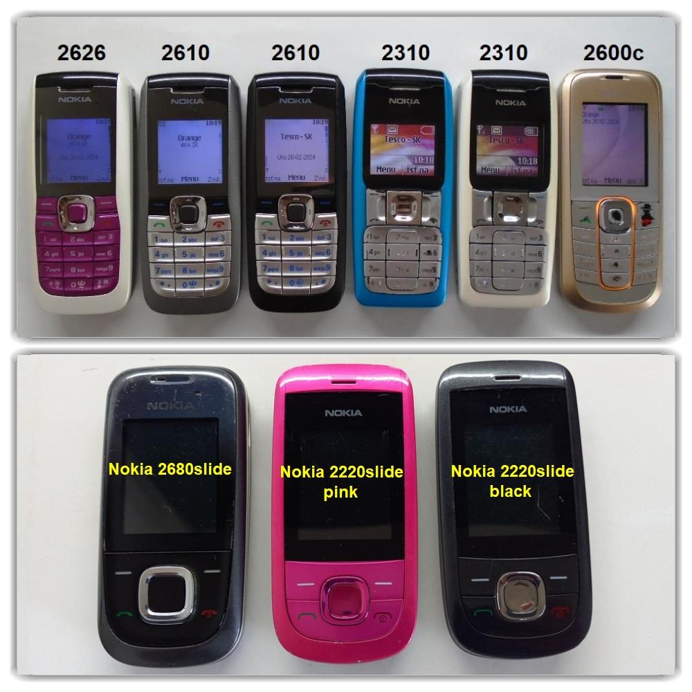 NOKIA 2610 2310 2600c 2630 2680Slide 2220Slide