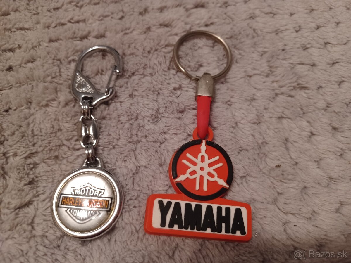 Klucenky Yamaha a Harley Davidson
