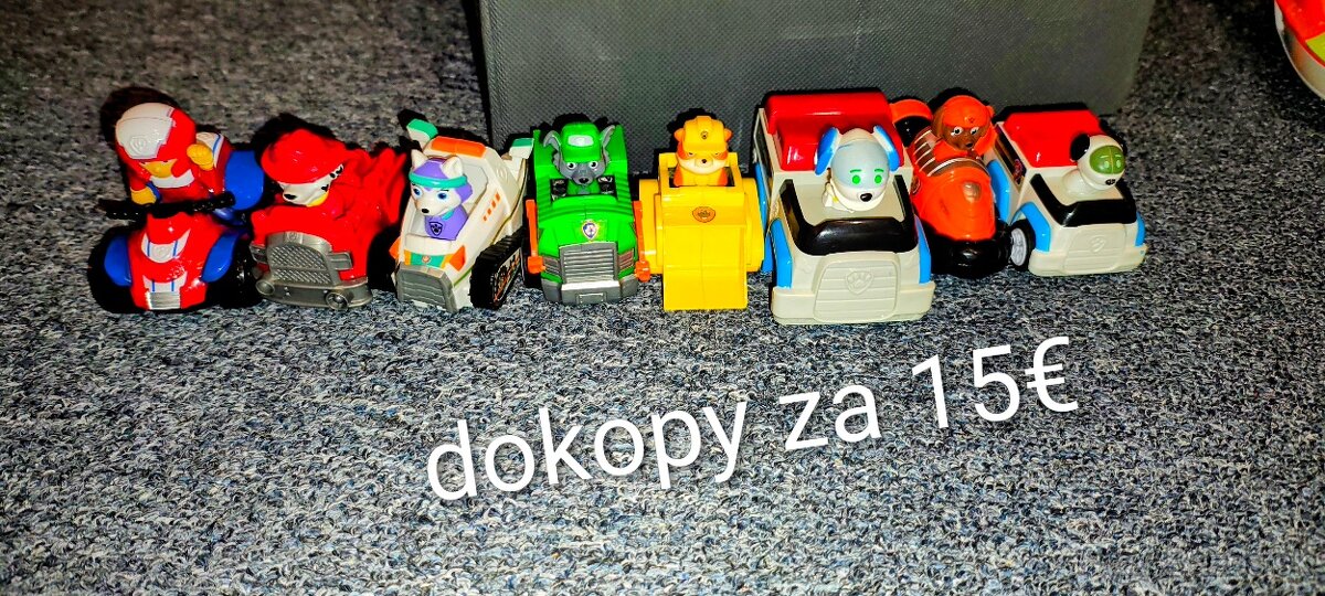 Paw patrol autíčka