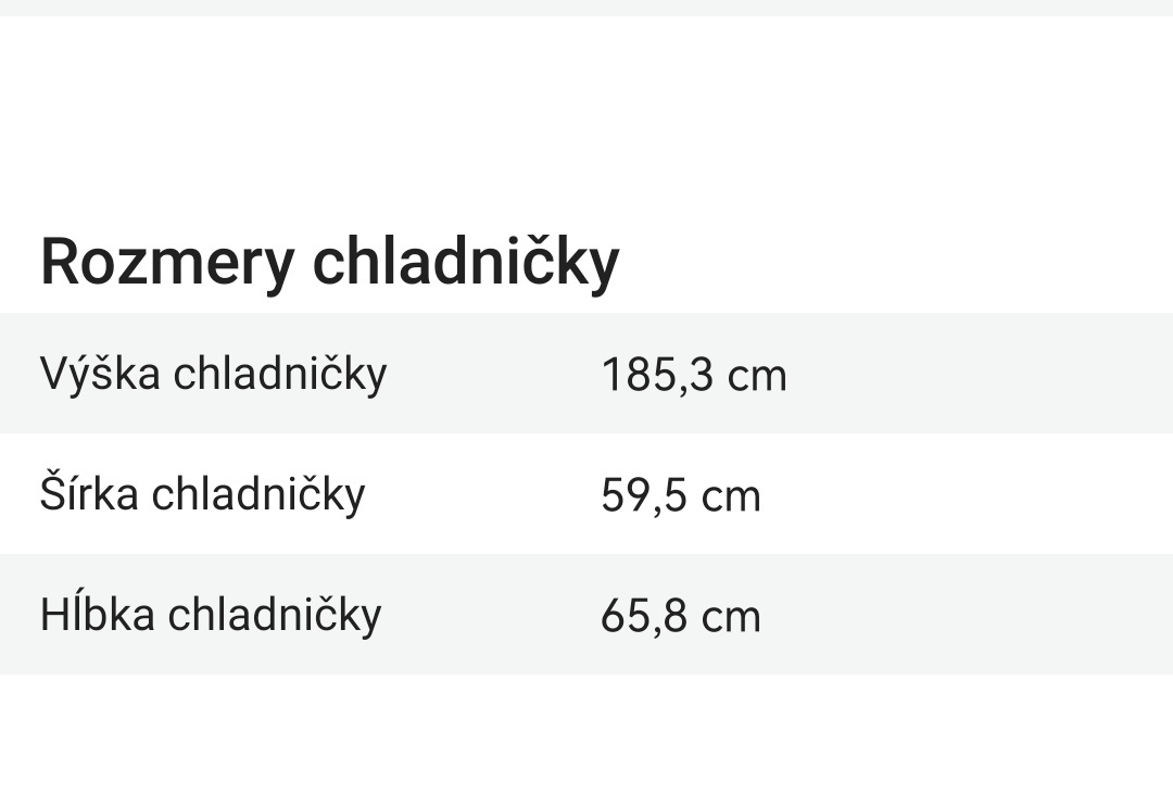 Chladnička s mrazničkou Samsung
