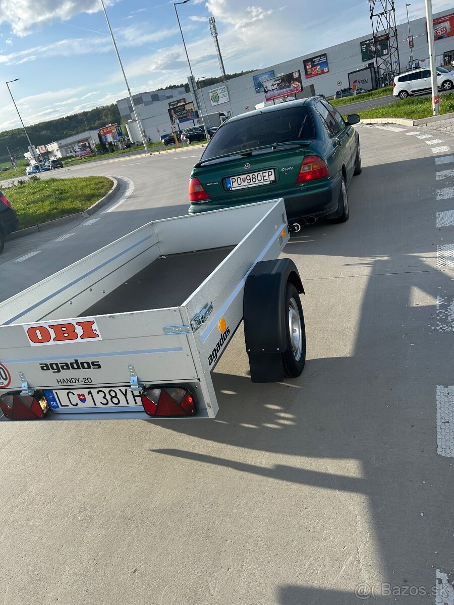 Privesny vozik 750kg