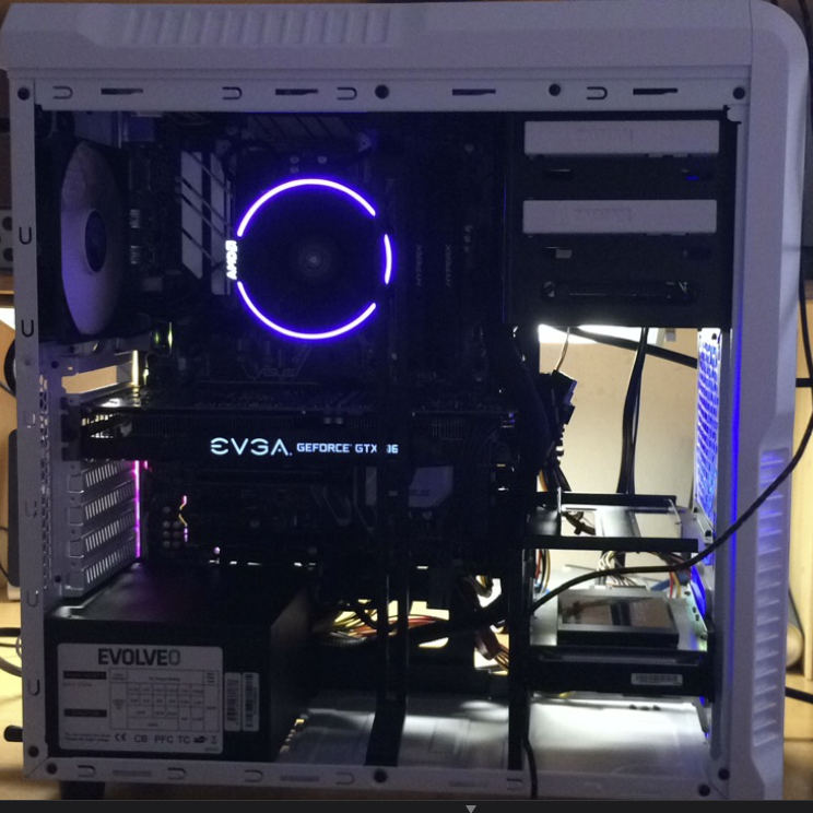 Predám herný/kancelársky stavaný počítač GTX 1060 6G-Ryzen 7