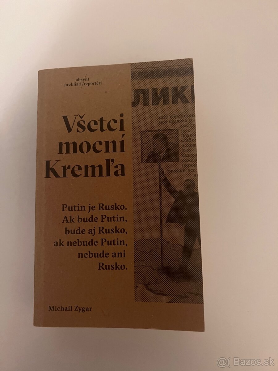 Kniha všetci mocní Kremľa