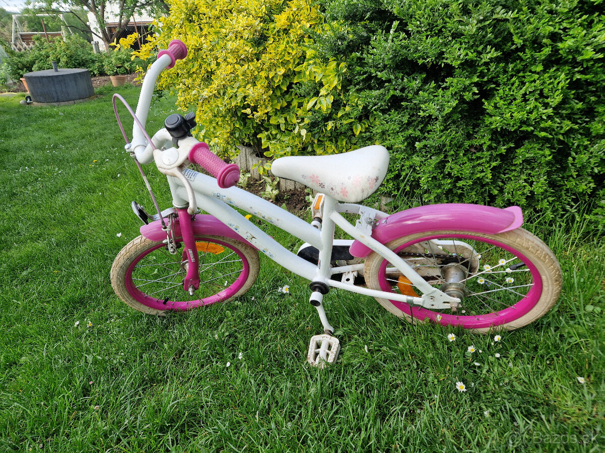 dievčenský bicykel 16